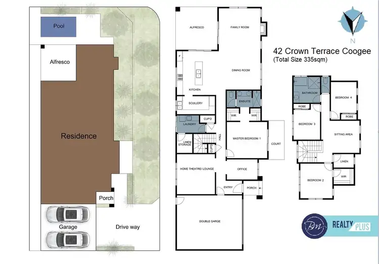 Floorplan of Homely house listing, 42 Crown Terrace, Coogee WA 6166