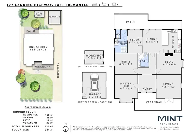 Floorplan of Homely house listing, 177 Canning Highway, East Fremantle WA 6158