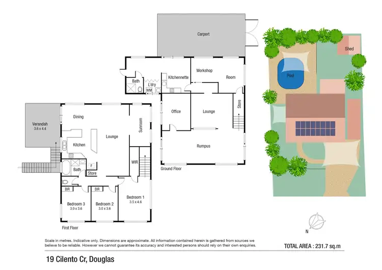 Floorplan of Homely house listing, 19 Cilento Crescent, Douglas QLD 4814
