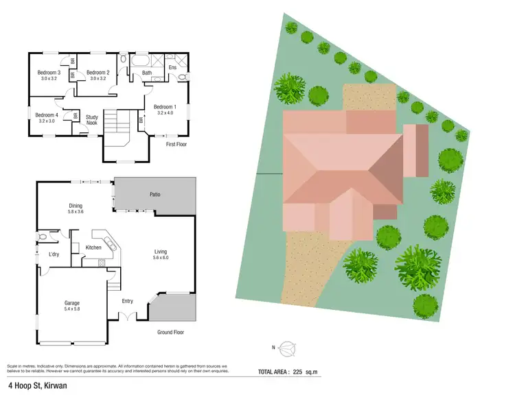 Floorplan of Homely house listing, 4 Hoop Street, Kirwan QLD 4817