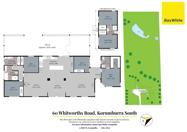 Floorplan of Homely rural property listing, 60 Whitworths Road, Korumburra South VIC 3950