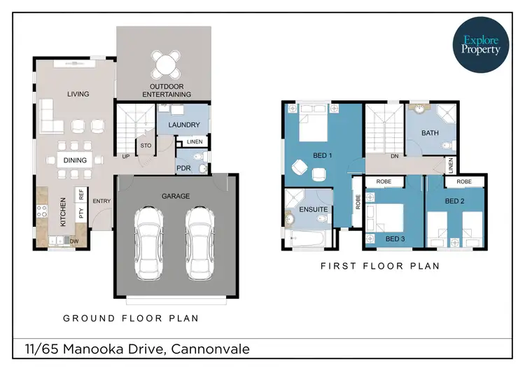 Floorplan of Homely house listing, 11/65 Manooka Drive, Cannonvale QLD 4802