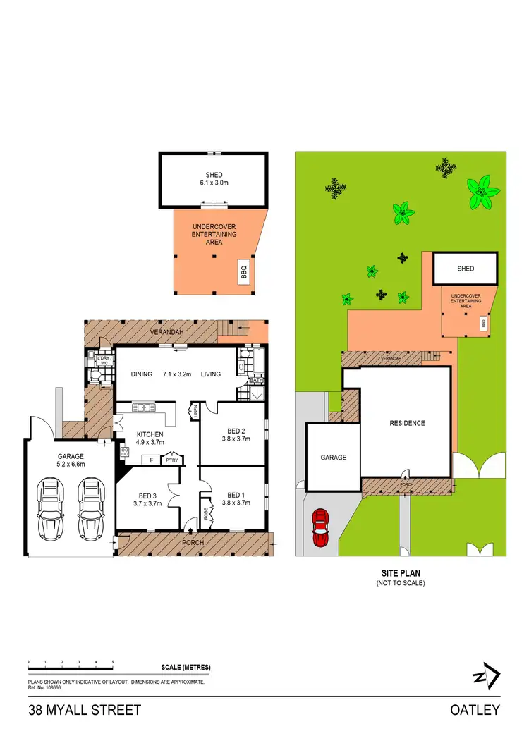Floorplan of Homely house listing, 38 Myall Street, Oatley NSW 2223