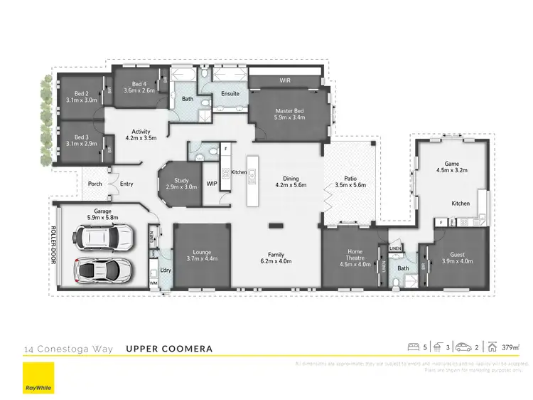 Floorplan of Homely house listing, 14 Conestoga Way, Upper Coomera QLD 4209