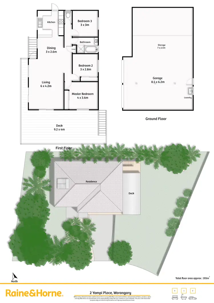 Floorplan of Homely house listing, 2 Yampi Place, Worongary QLD 4213