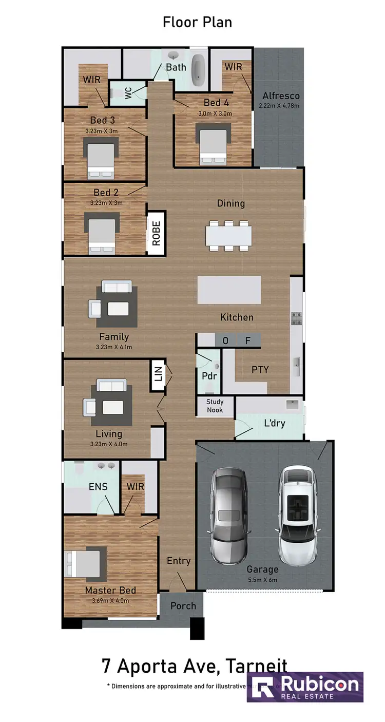 Floorplan of Homely house listing, 7 Aporta Avenue, Tarneit VIC 3029