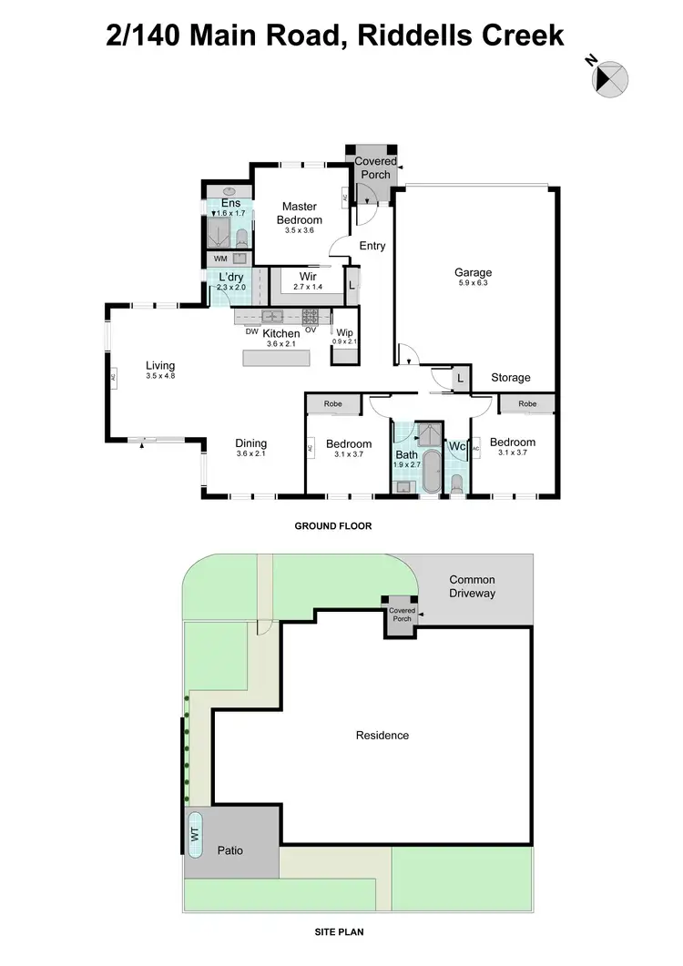 Floorplan of Homely unit listing, 2 & 9/140-142 Main Road, Riddells Creek VIC 3431