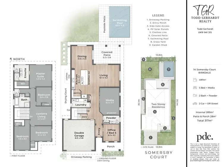Floorplan of Homely house listing, 14 Somersby Court, Birkdale QLD 4159