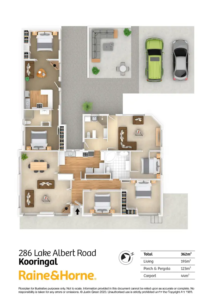 Floorplan of Homely house listing, 286 Lake Albert Road, Kooringal NSW 2650