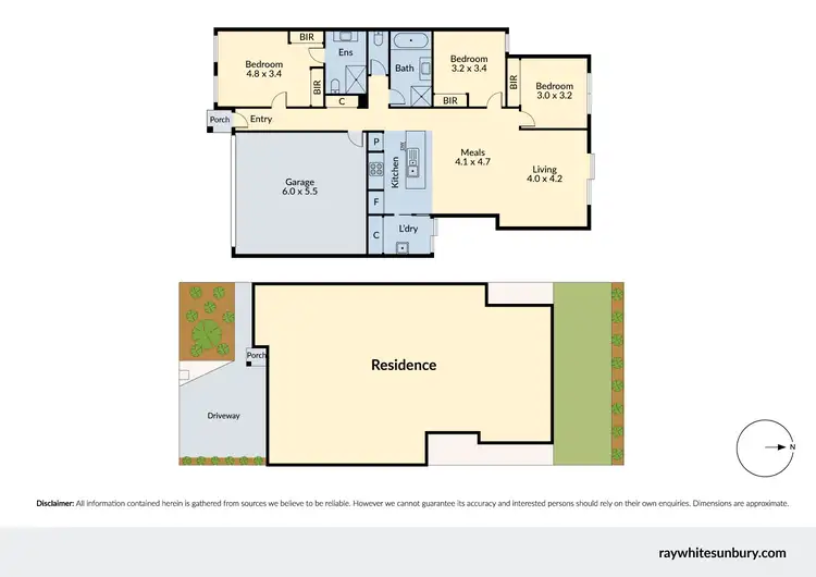 Floorplan of Homely house listing, 8 Fragrant Crescent, Diggers Rest VIC 3427