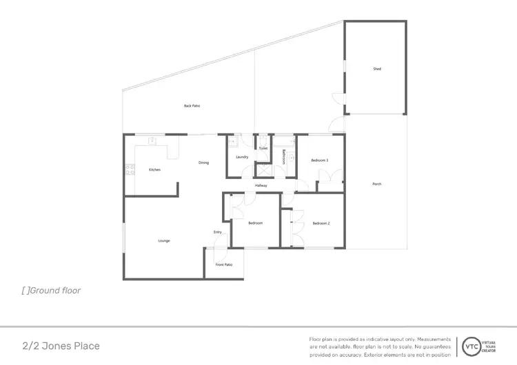 Floorplan of Homely house listing, 2/2 Jones Place, Boulder WA 6432