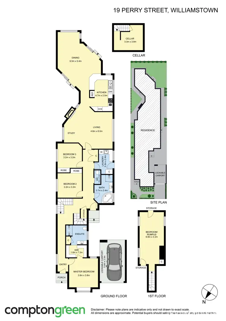 Floorplan of Homely house listing, 19 Perry Street, Williamstown VIC 3016