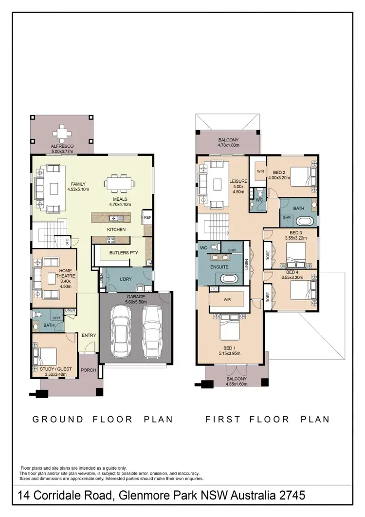Floorplan of Homely house listing, 14 Corridale Road, Glenmore Park NSW 2745