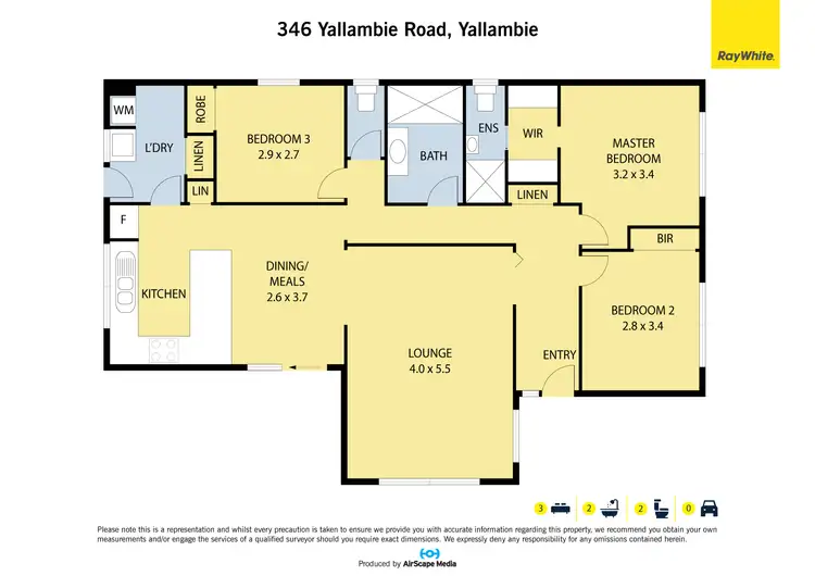 Floorplan of Homely house listing, 346 Yallambie Road, Yallambie VIC 3085