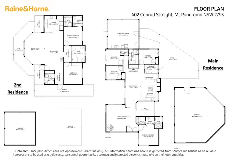 Floorplan of Homely house listing, 402 Conrod Straight, Mount Panorama NSW 2795