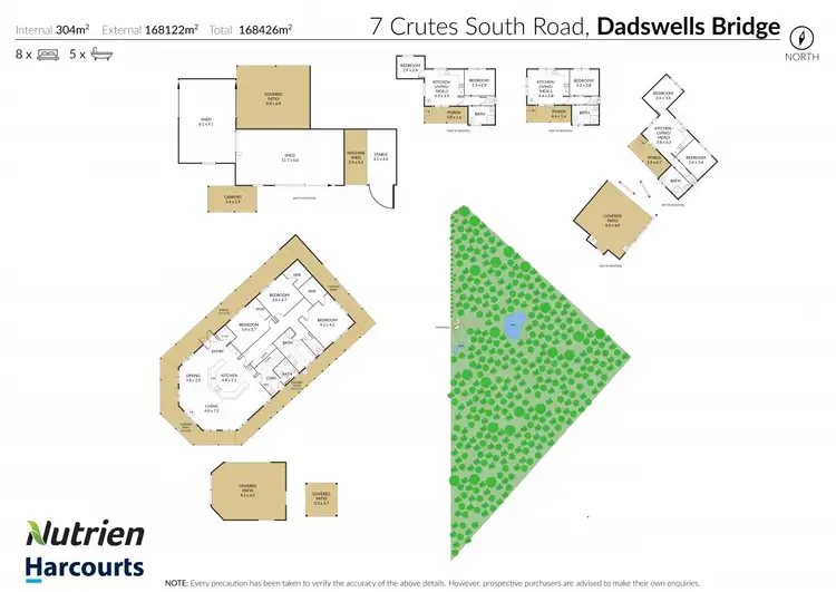 Floorplan of Homely rural property listing, 7 Crutes South Road, Dadswells Bridge VIC 3385