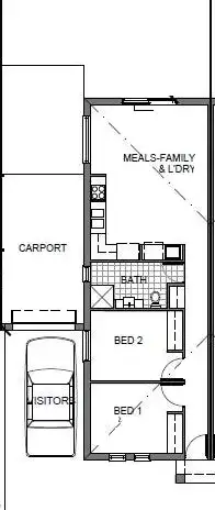 Floorplan of Homely unit listing, 3/27 Angas Street, Port Lincoln SA 5606