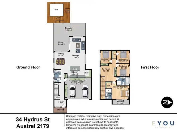 Floorplan of Homely house listing, 34 Hydrus Street, Austral NSW 2179