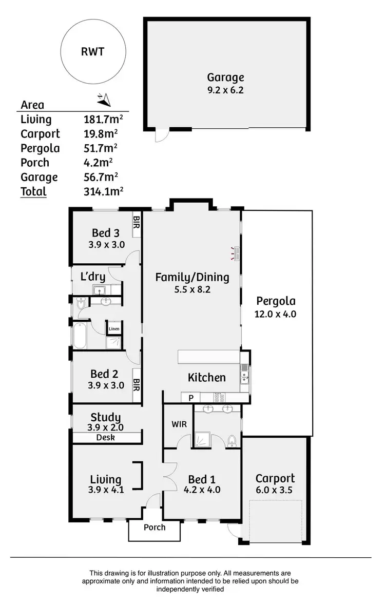 Floorplan of Homely house listing, 23 Catt Drive, Strathalbyn SA 5255
