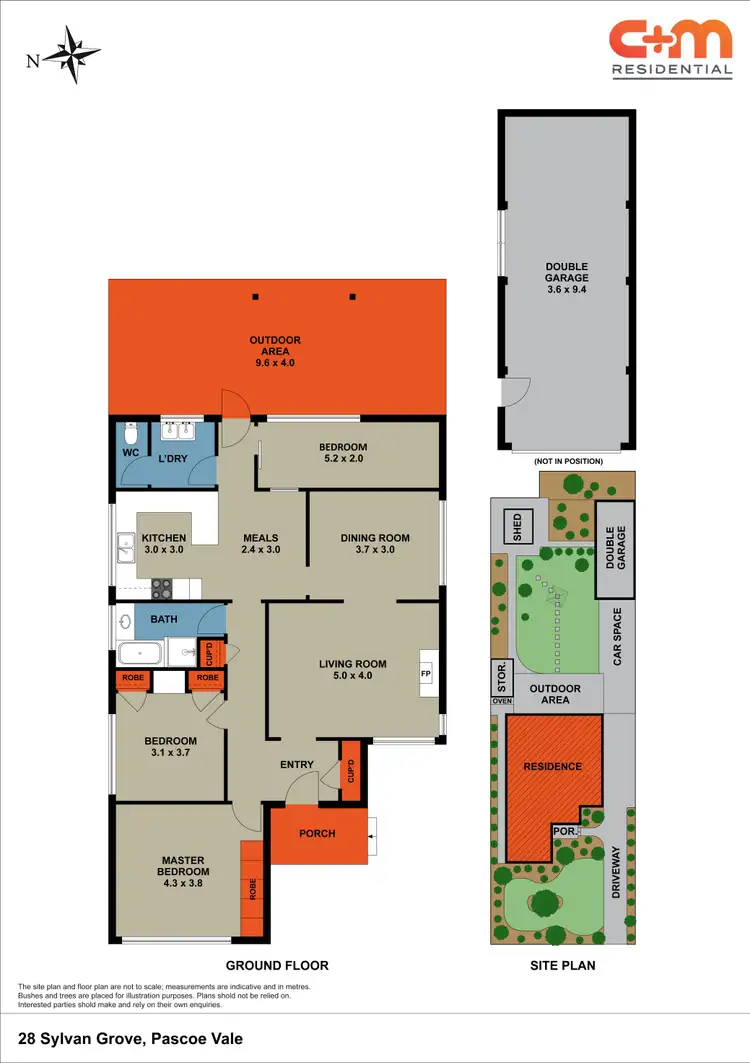 Floorplan of Homely house listing, 28 Sylvan Grove, Pascoe Vale VIC 3044