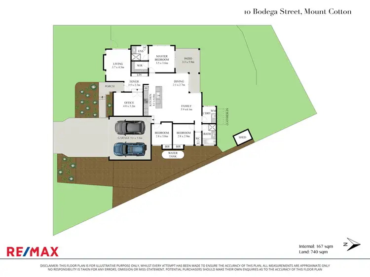 Floorplan of Homely house listing, 10 Bodega Street, Mount Cotton QLD 4165