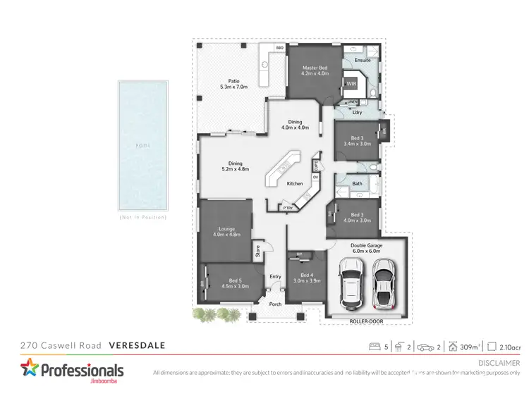 Floorplan of Homely house listing, 270 Caswell Road, Veresdale QLD 4285