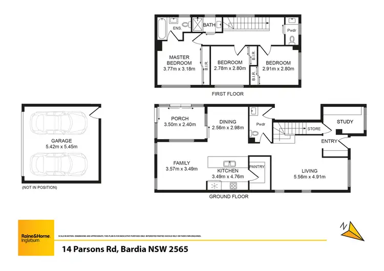 Floorplan of Homely house listing, 14 Parsons Road, Bardia NSW 2565