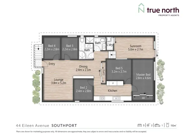 Floorplan of Homely house listing, 44 Eileen Avenue, Southport QLD 4215
