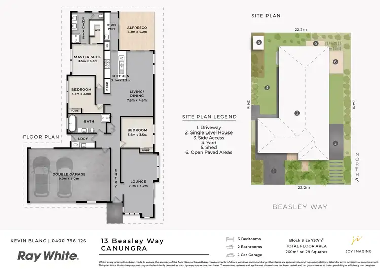 Floorplan of Homely house listing, 13 Beasley Way, Canungra QLD 4275