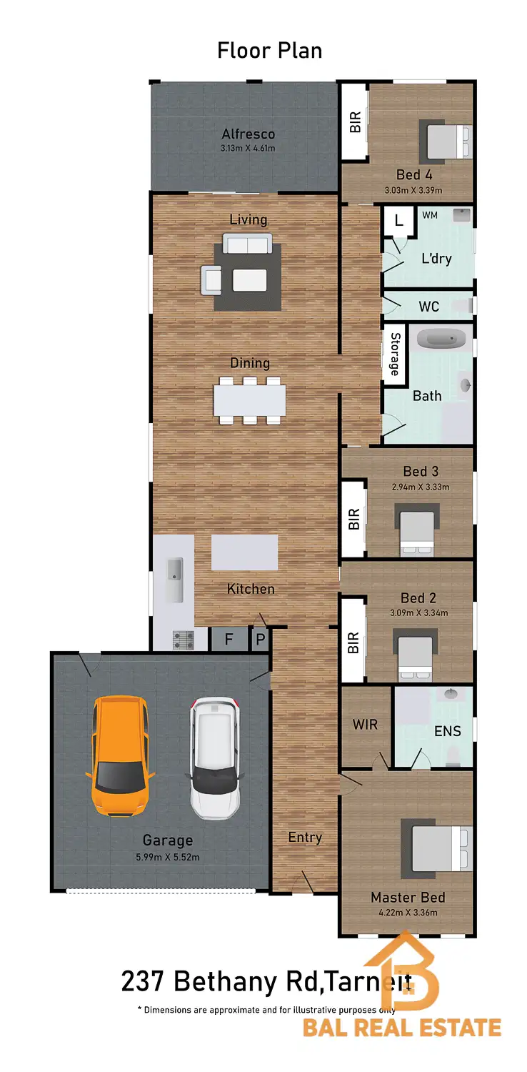 Floorplan of Homely house listing, 237 Bethany Road, Tarneit VIC 3029