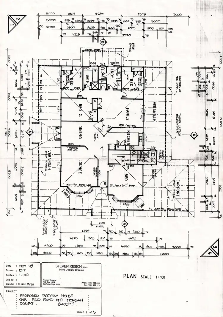 Floorplan of Homely house listing, 1 Morgan Court, Cable Beach WA 6726