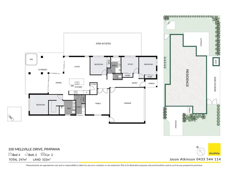 Floorplan of Homely house listing, 100 Melville Drive, Pimpama QLD 4209