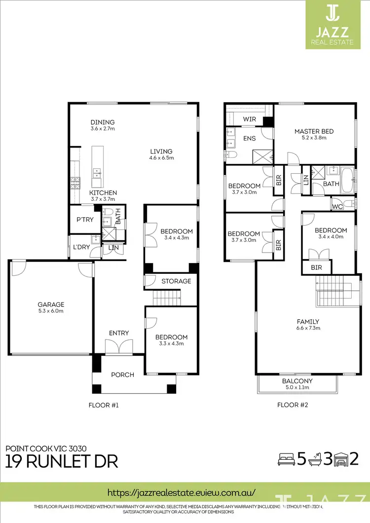 Floorplan of Homely house listing, 19 Runlet Drive, Point Cook VIC 3030