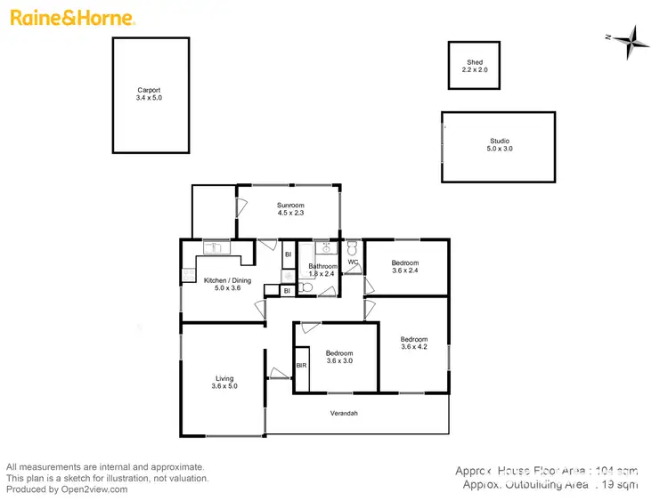 Floorplan of Homely house listing, 42 Main Road, Sorell TAS 7172