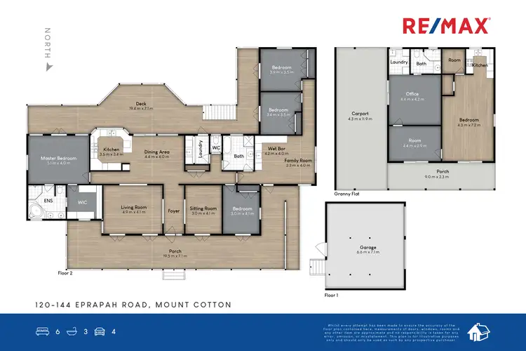 Floorplan of Homely house listing, 120-144 Eprapah Road, Mount Cotton QLD 4165