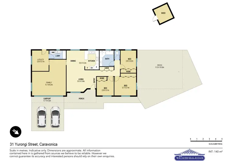 Floorplan of Homely house listing, 31 Yurongi Street, Caravonica QLD 4878