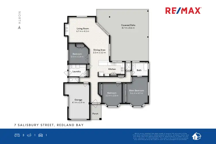 Floorplan of Homely house listing, 7 Salisbury Street, Redland Bay QLD 4165