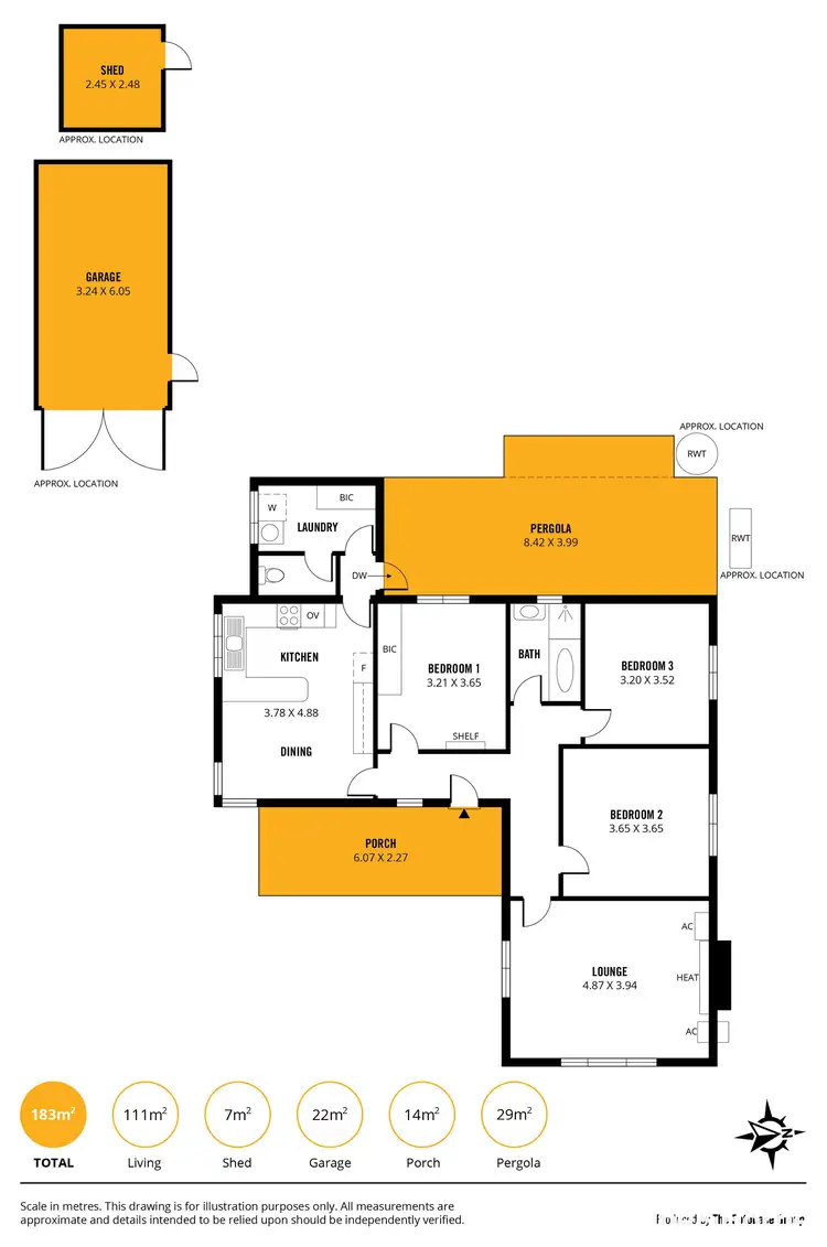 Floorplan of Homely house listing, 32 Ways Road, Manningham SA 5086
