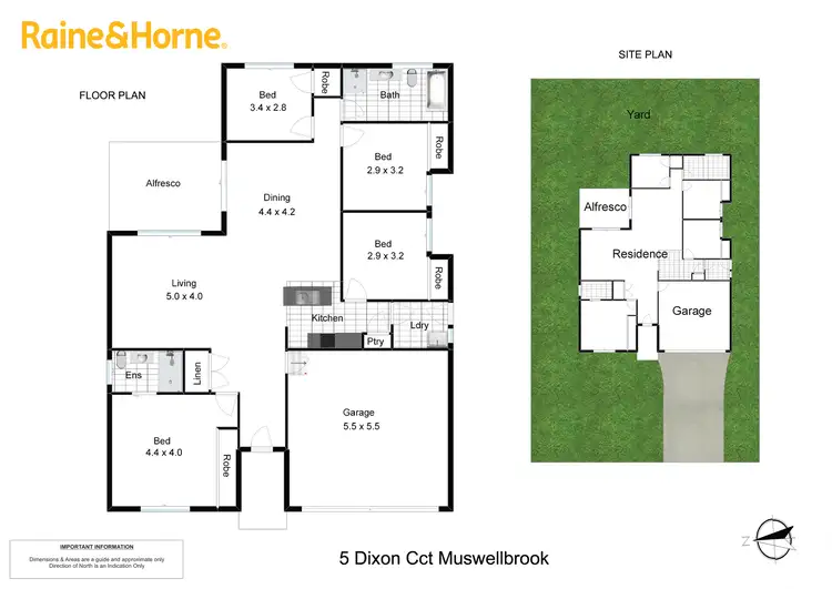 Floorplan of Homely house listing, 5 Dixon Circuit, Muswellbrook NSW 2333