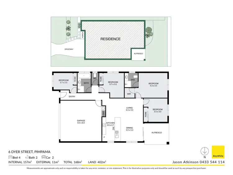 Floorplan of Homely house listing, 6 Dyer Street, Pimpama QLD 4209