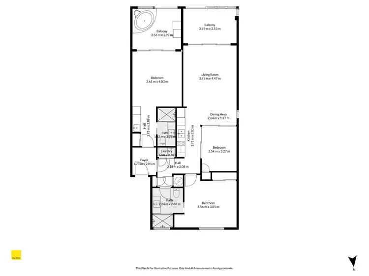 Floorplan of Homely apartment listing, 87/2-16 Langley Road, Port Douglas QLD 4877