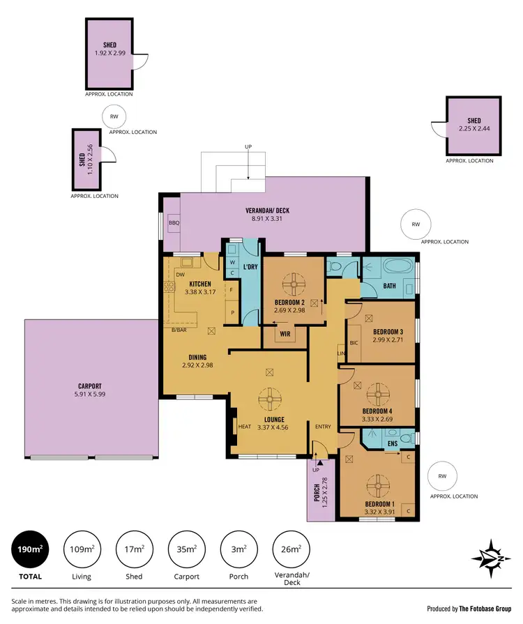 Floorplan of Homely house listing, 201 States Road, Morphett Vale SA 5162