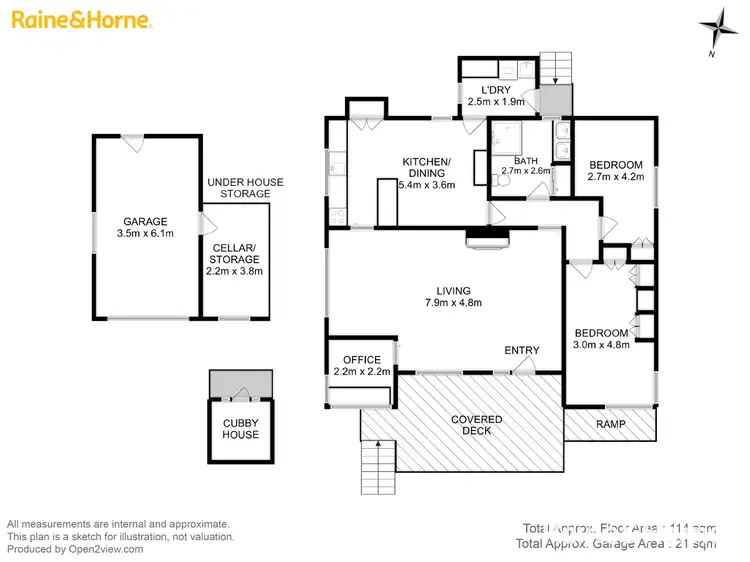 Floorplan of Homely house listing, 55 Charles Street, Orford TAS 7190