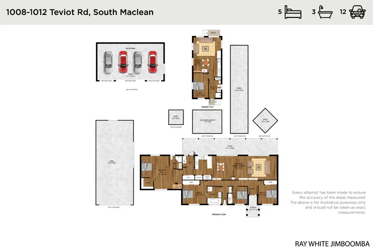 Floorplan of Homely house listing, 1008-1012 Teviot Road, South Maclean QLD 4280