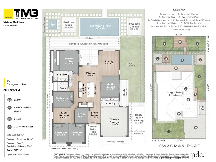 Floorplan of Homely house listing, 50 Swagman Road, Gilston QLD 4211