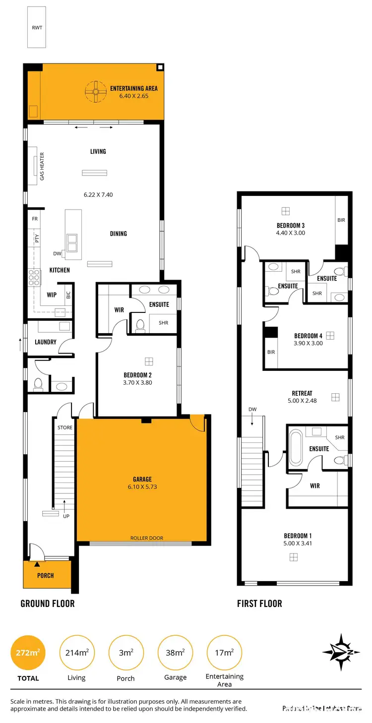 Floorplan of Homely house listing, 1A Verco Avenue, Lower Mitcham SA 5062