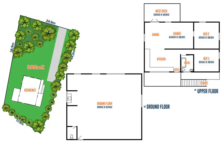 Floorplan of Homely house listing, 24 Mortimer Road, Guilderton WA 6041