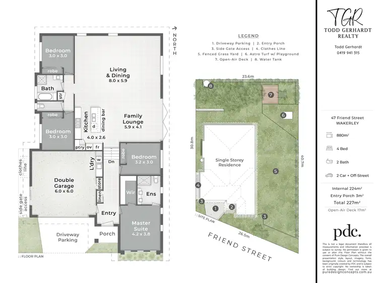 Floorplan of Homely house listing, 47 Friend Street, Wakerley QLD 4154