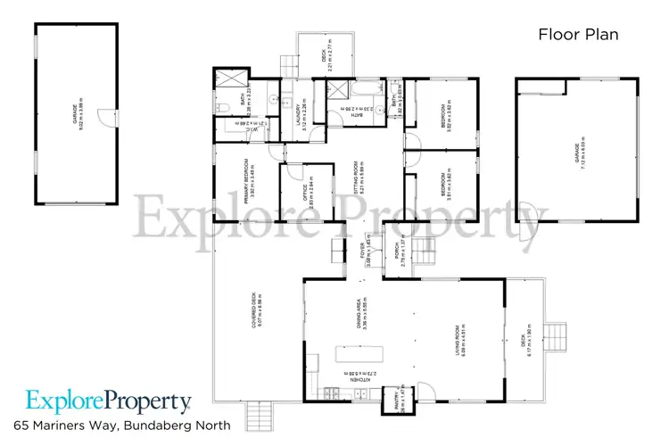Floorplan of Homely house listing, 65 Mariners Way, Bundaberg North QLD 4670