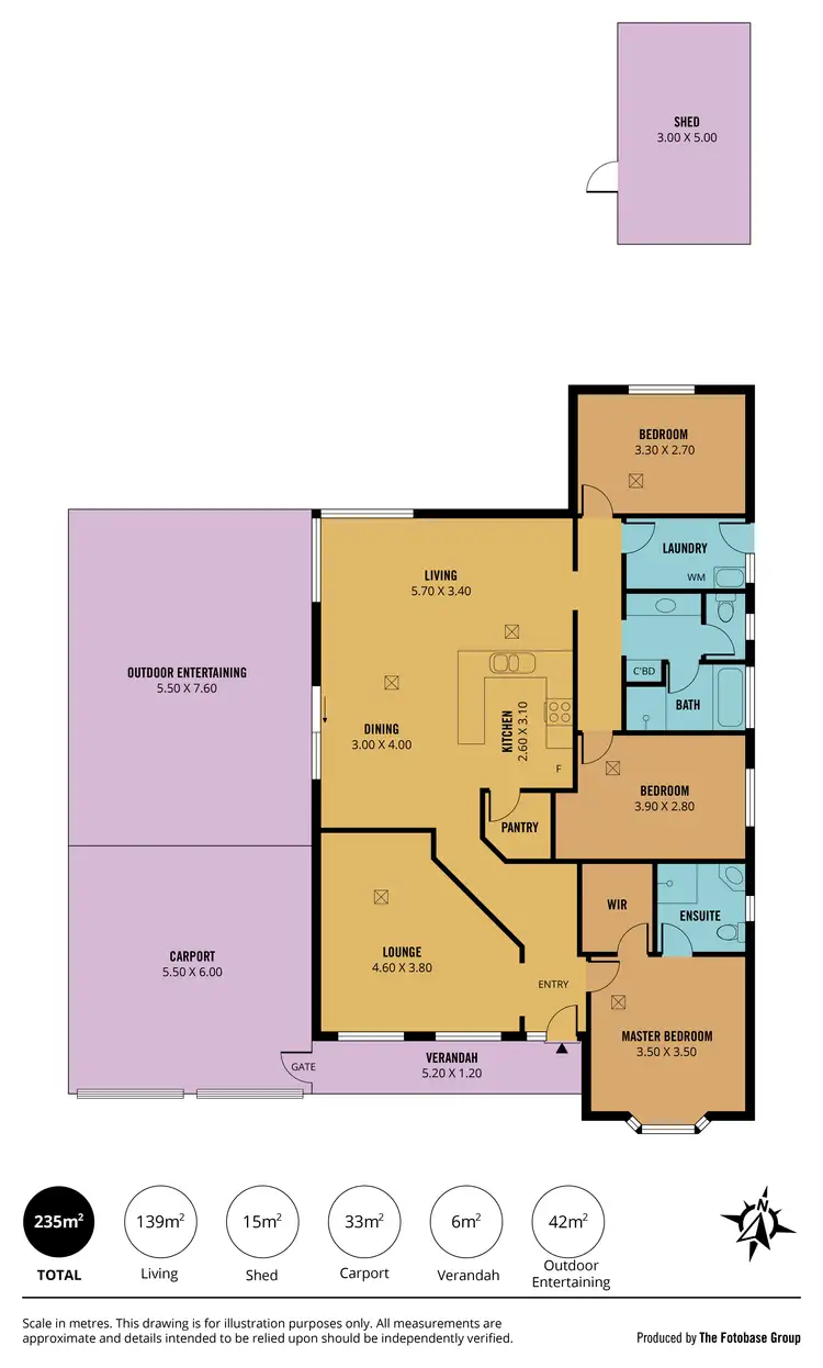 Floorplan of Homely house listing, 31 Moore Road, Reynella SA 5161